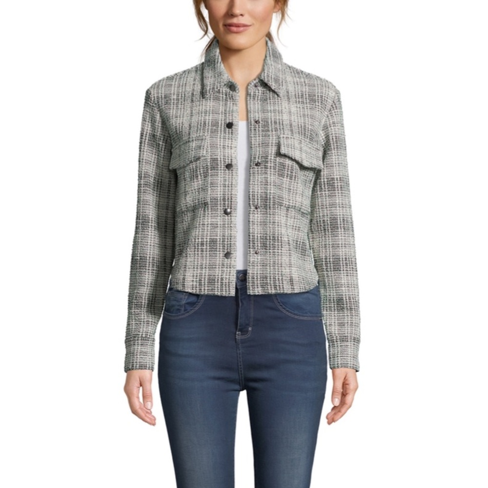 BB Dakota Tweed Jacket in Jade
